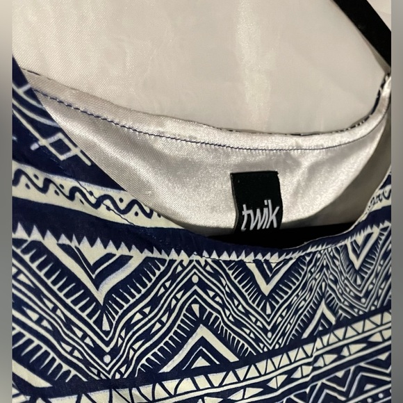 SIMONS Beach Patterned Dress / Robe Plage à motifs - Picture 4 of 8